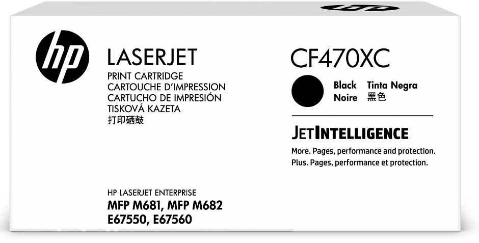 Original HP CF470X | CF470XC | 657X Toner Schwarz XL