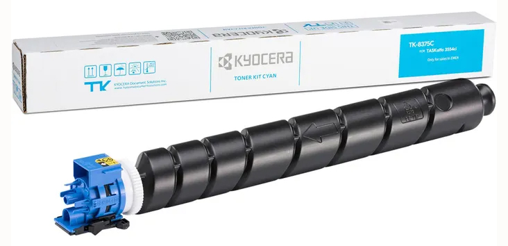 Original Kyocera TK8375C | 1T02XDCNL0 Toner Cyan