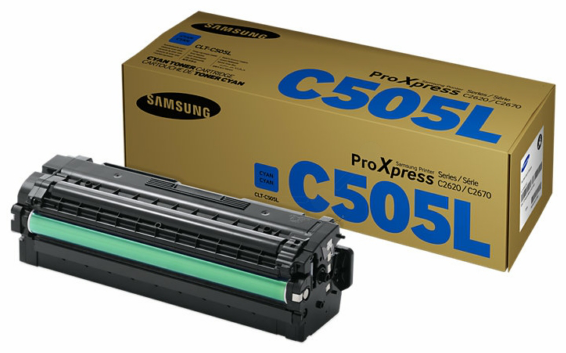 Original Samsung SU035A | CLTC505L Toner Cyan