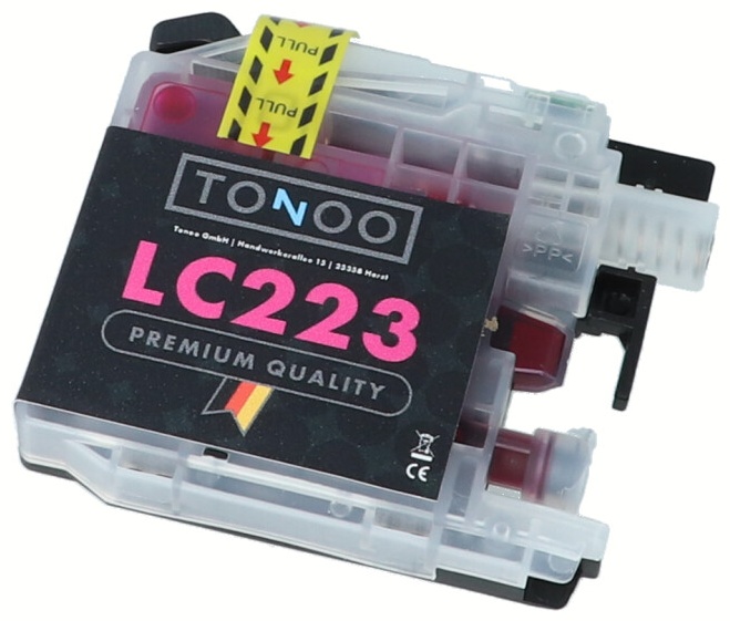 Tonoo® Tinte ersetzt Brother LC223M Magenta
