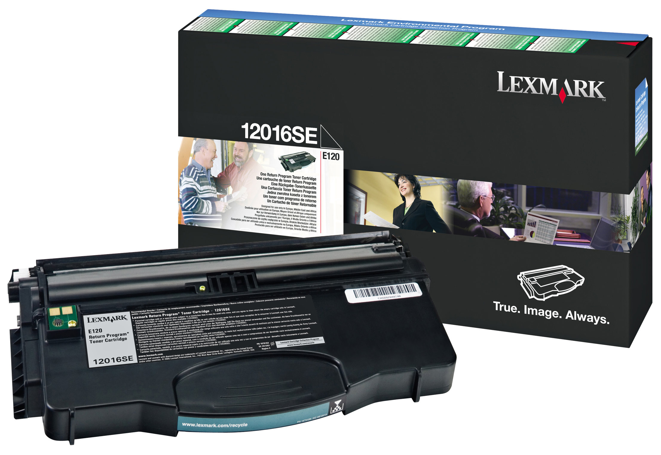 Original Lexmark 12016SE Toner Schwarz