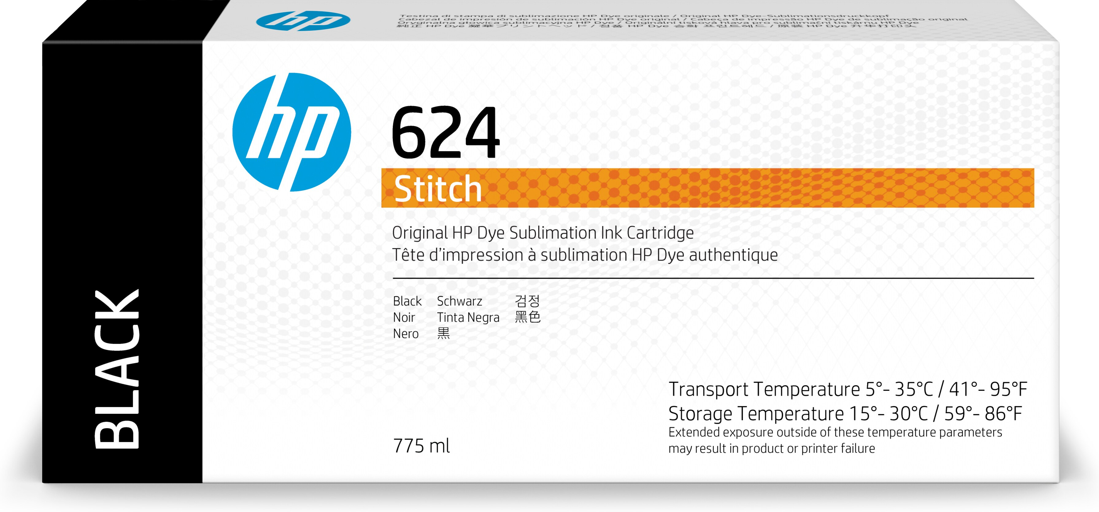 Original HP 624 | 2LL53A Tinte Schwarz ( 08.2024 )