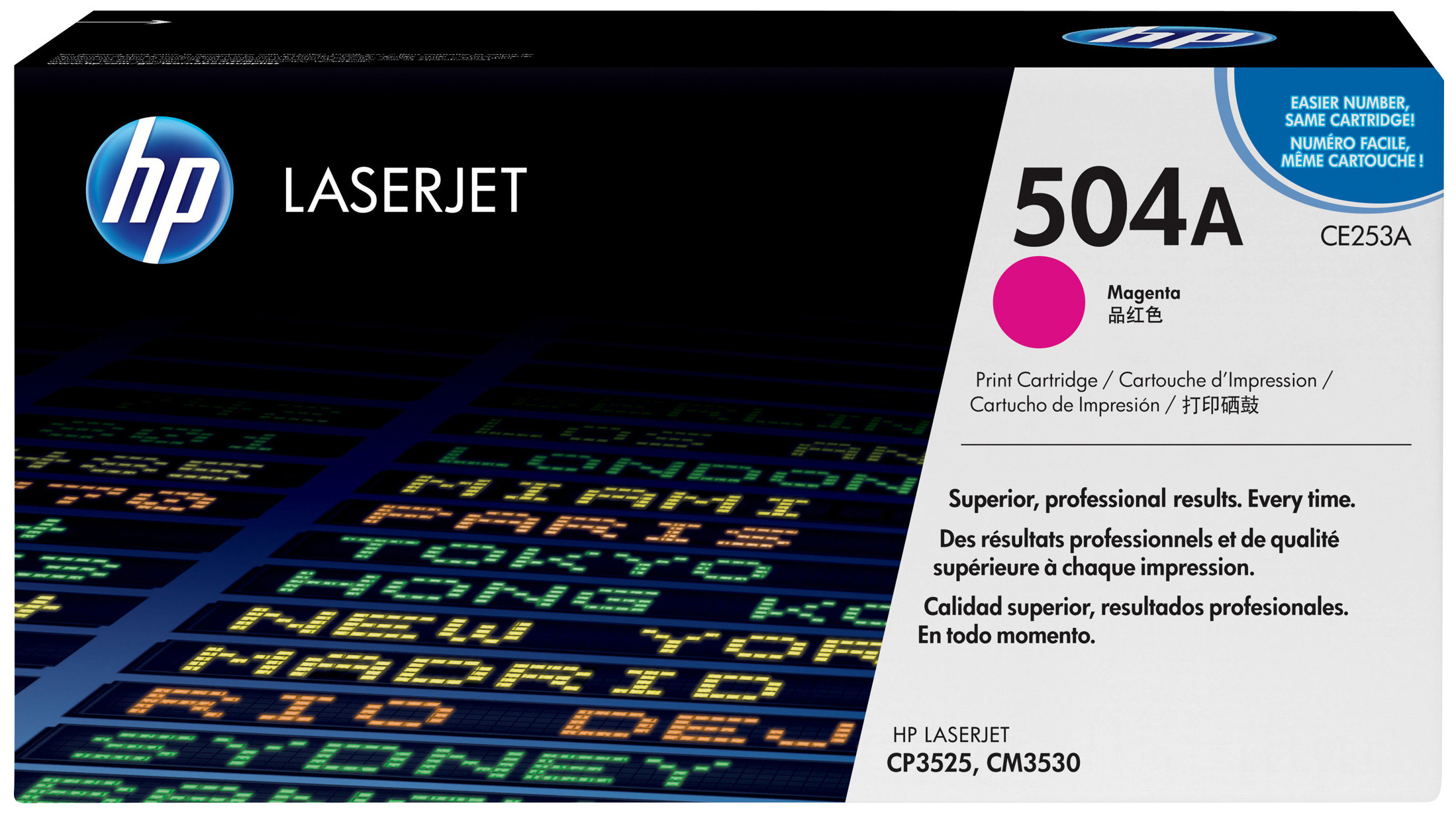 Original HP CE253A | 504A Toner Magenta
