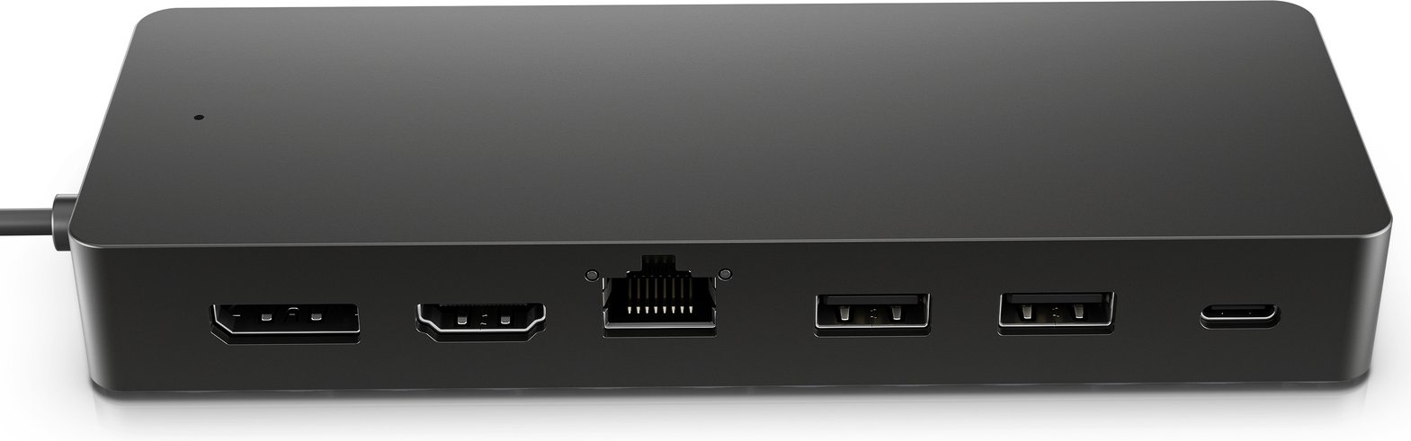 HP Universal USB-C Multiport Hub 50H98AA | USB-C | 2 Monitore (DP, HDMI) | lädt Laptop mit 65 W | Gigabit-LAN | 2× USB-A