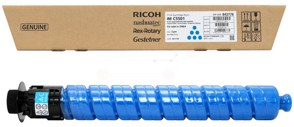 Original Ricoh 842778 Toner Cyan