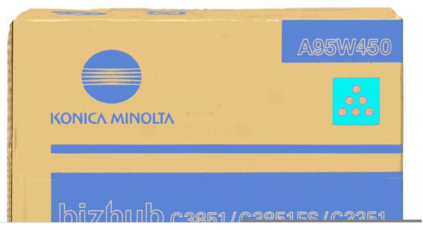 Original Konica Minolta TNP49C | A95W450 Toner Cyan