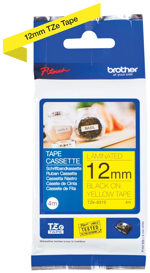 Brother TZE631s Etiketten erstellende Bänder