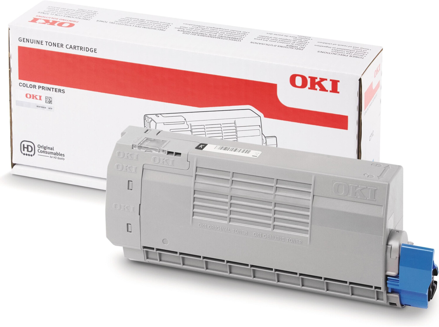 Original OKI 46507616 Toner Schwarz