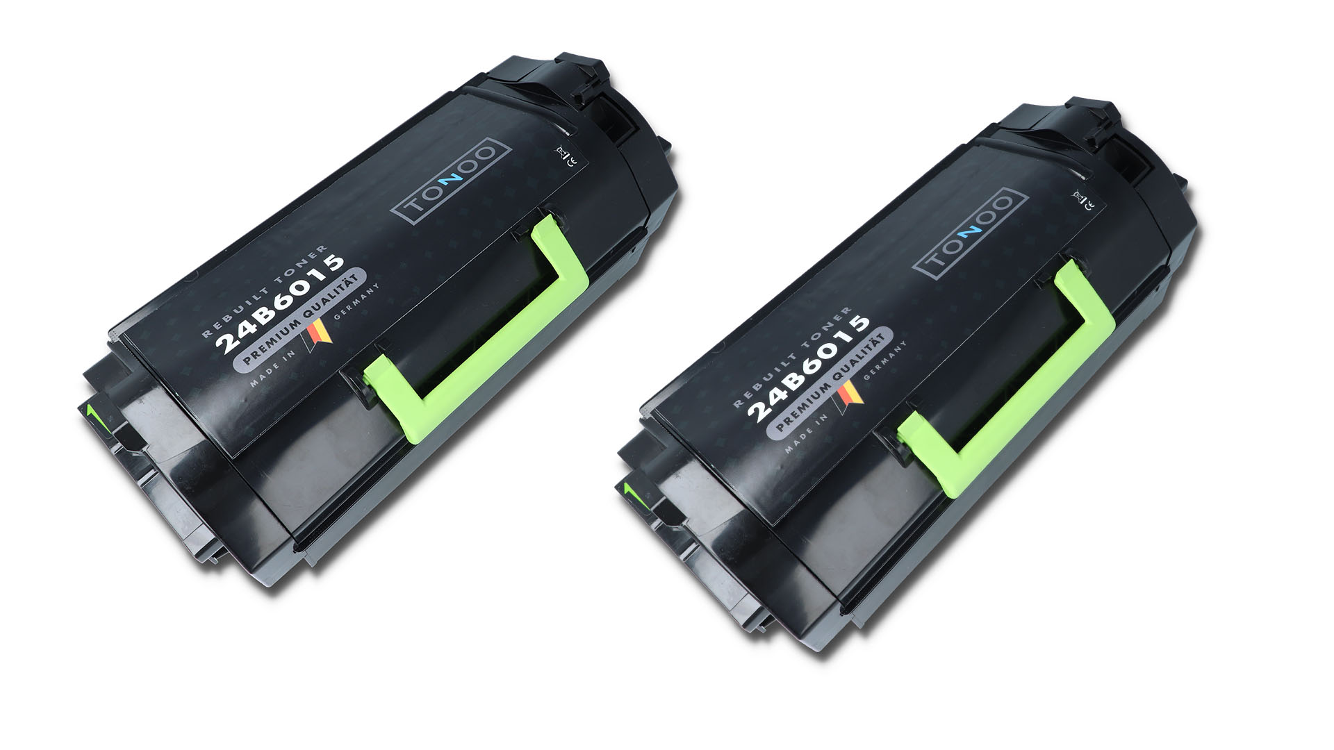 Tonoo® Toner ersetzt Lexmark 24B6015 Schwarz Doppelpack