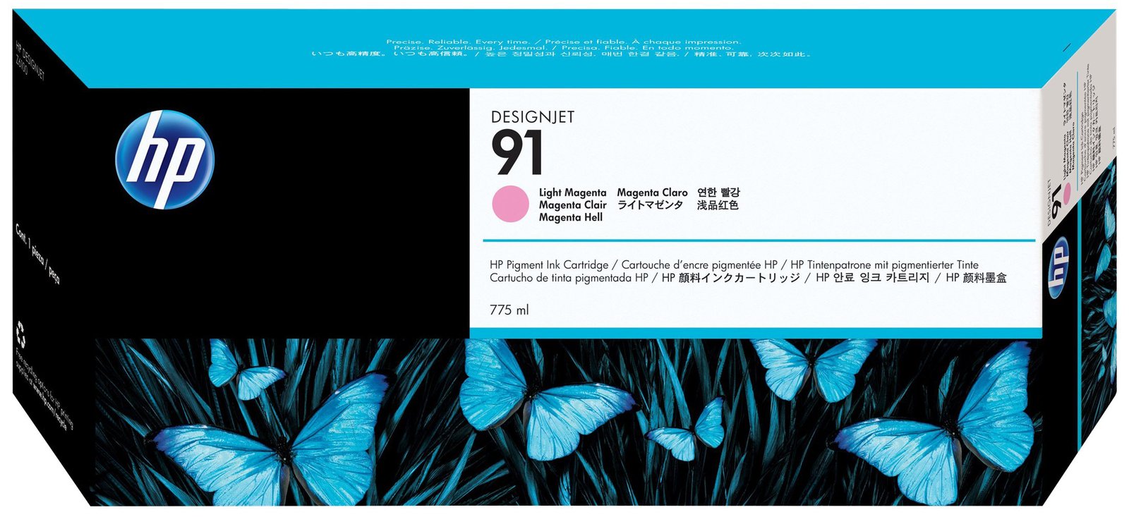 Original HP 91 | C9471A Tinte hell Magenta ( 2024 )