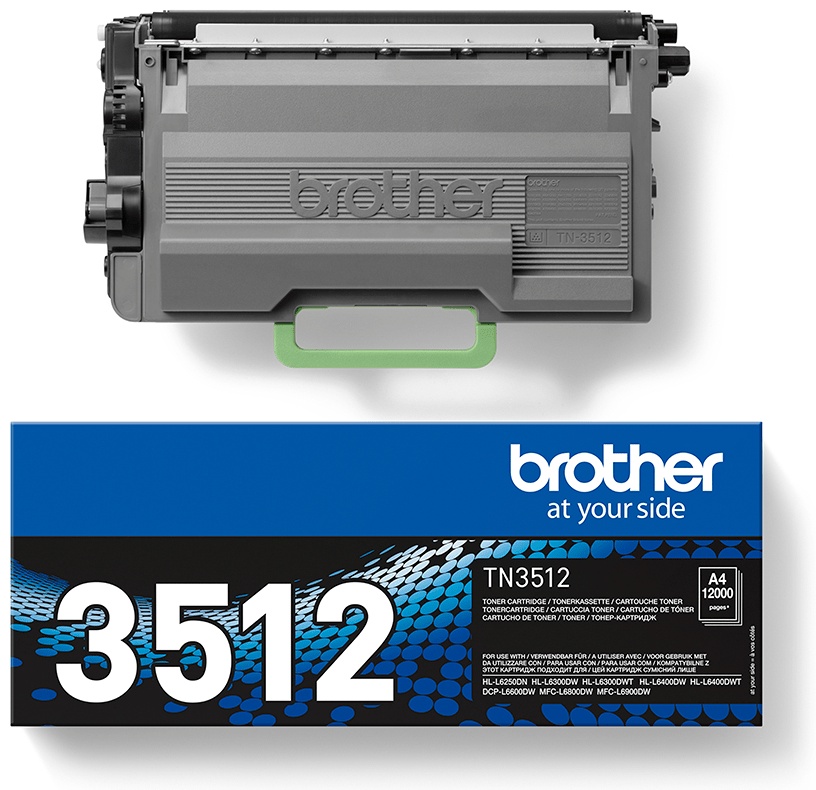 Original Brother TN3512 Toner Schwarz
