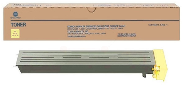 Original Konica Minolta TN611Y | A070250 Toner Gelb