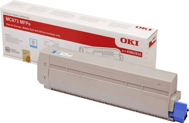 Original OKI 45862816 Toner Cyan XL