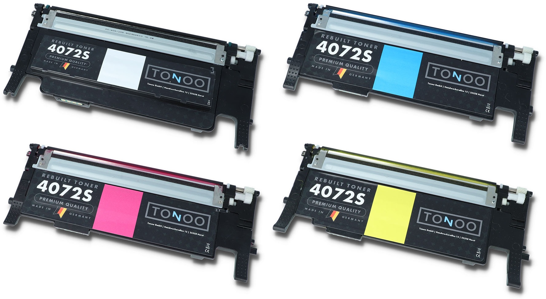 Tonoo® Toner ersetzt Samsung SU382A | CLTP4072C Spar Set