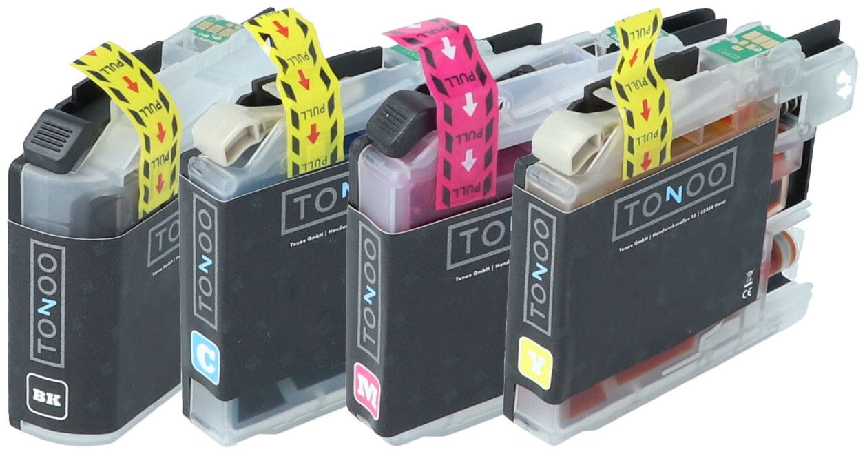 Tonoo® Tinte ersetzt Brother LC123VALBPDR Spar Set