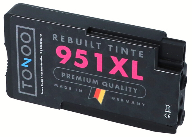 Tonoo® Tinte ersetzt HP CN047AE | 951XL Magenta XL