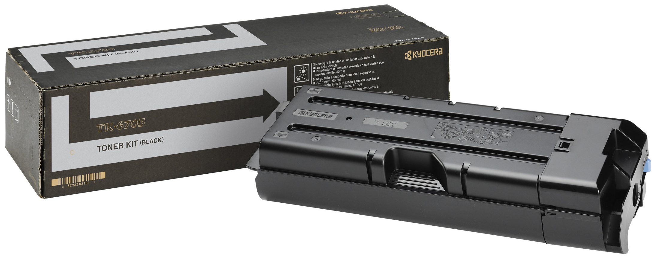 Original Kyocera TK6705 | 1T02LF0NL0 Toner Schwarz