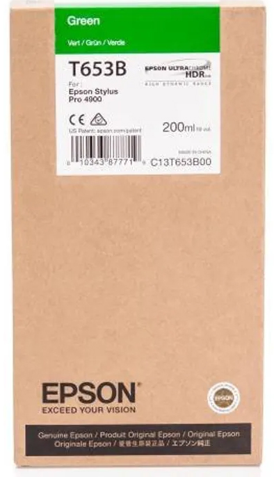 Original Epson T653B | C13T653B00 Tintenpatrone Grün ( 2023 )