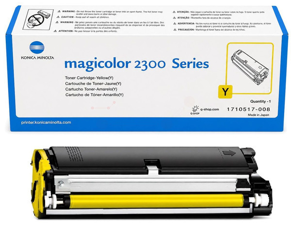 Original Konica Minolta 4576315 Toner Gelb