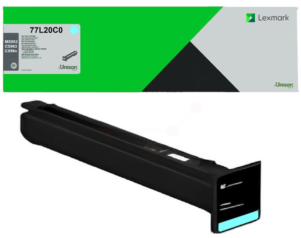 Original Lexmark 77L20C0 Toner Cyan