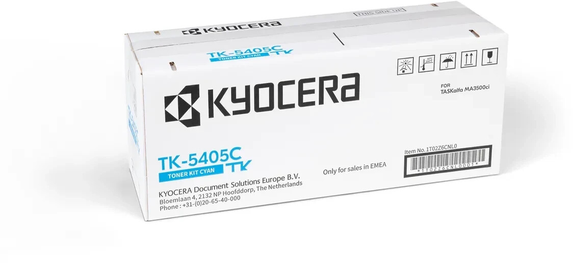 Original Kyocera TK5405C | 1T02Z6CNL0 Toner Cyan