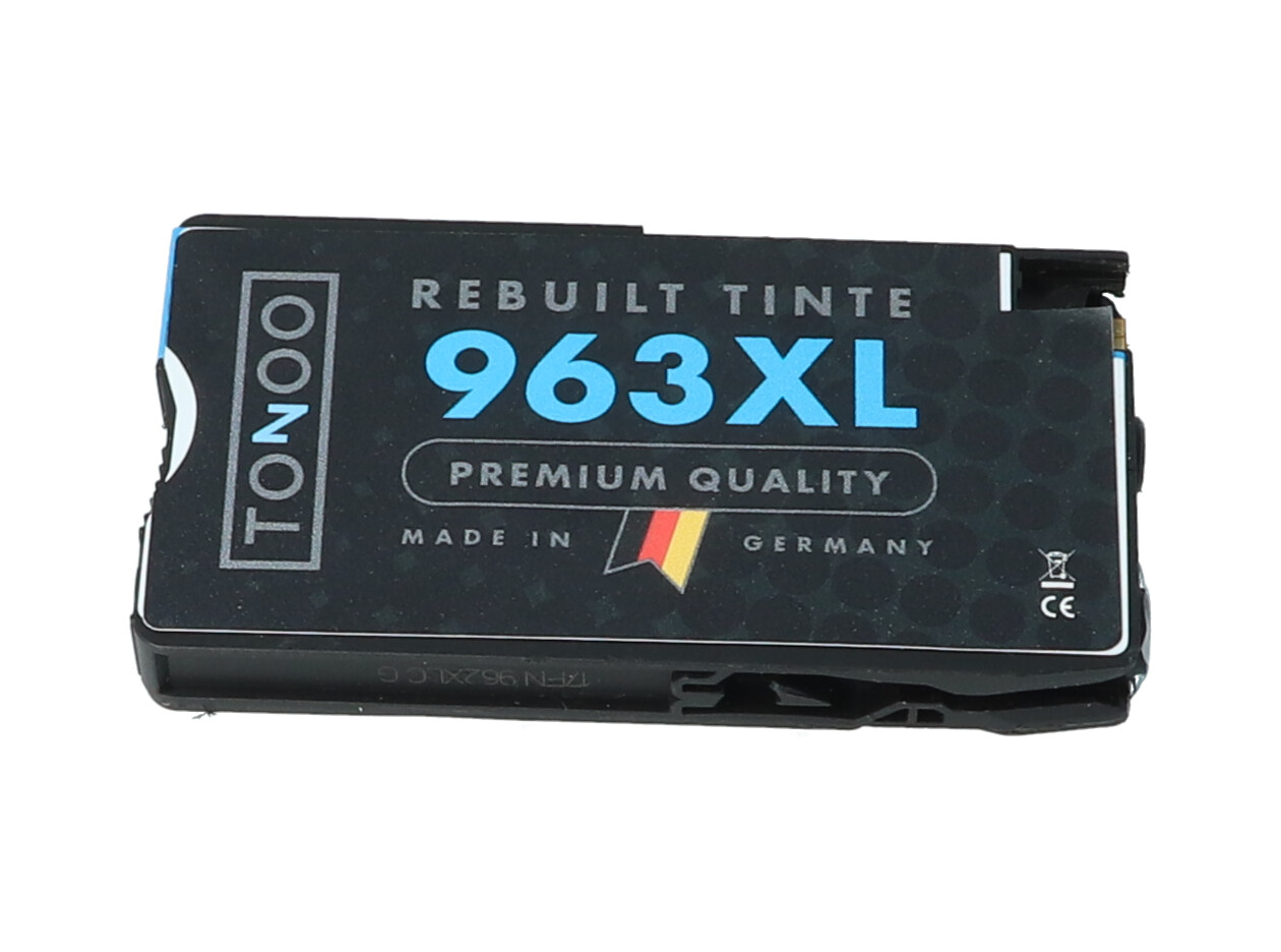 Tonoo® Tinte ersetzt HP 963XL | 3JA27AE Cyan XL