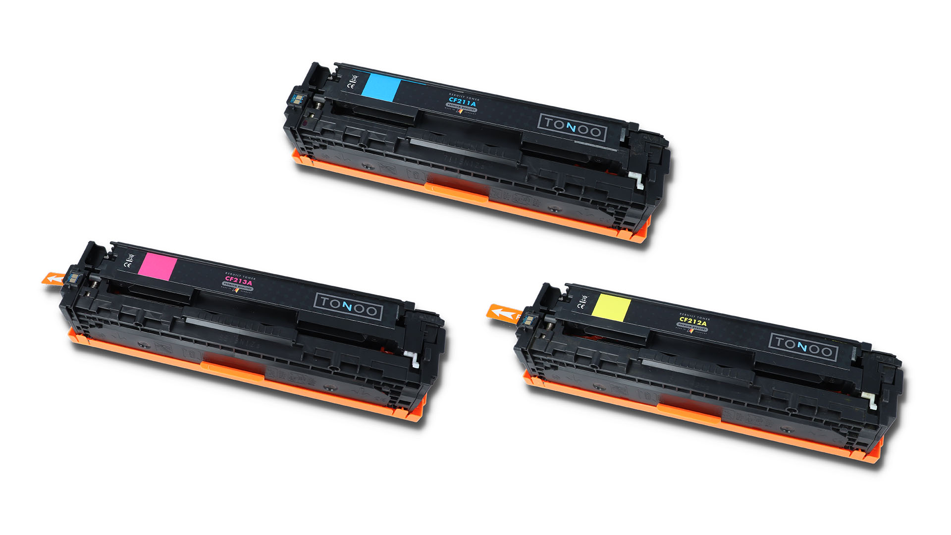 Tonoo® Toner ersetzt HP U0SL1AM | 131A Spar Set C|M|Y