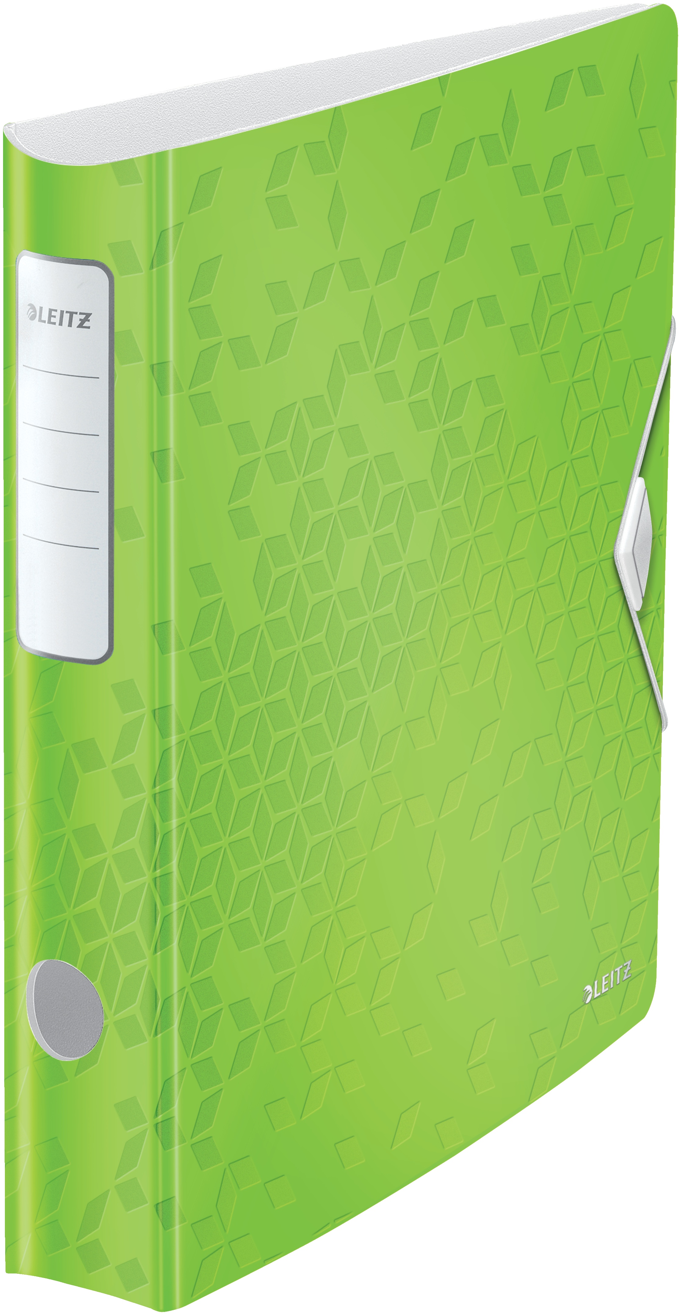 Leitz Ordner Active WOW 1107 | DIN A4 | 6,5 cm | Grün