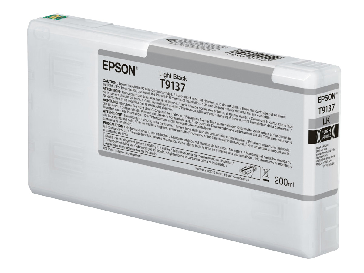 Original Epson T9137 | C13T913700 Tinte Schwarz