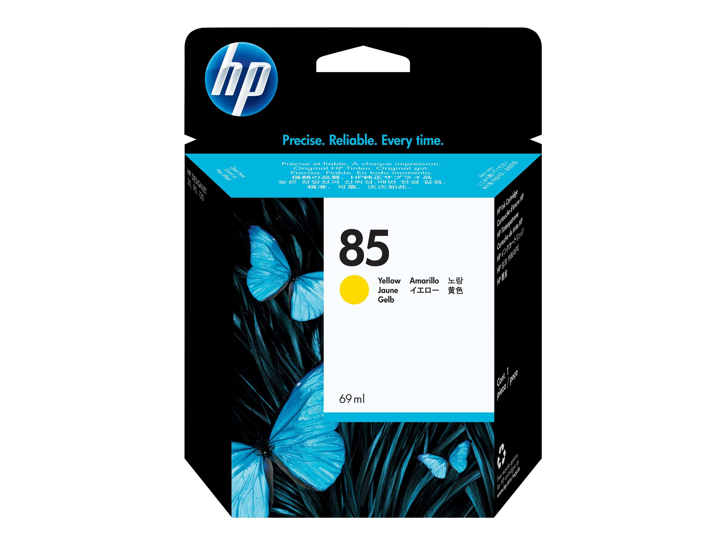 Original HP 85 | C9427A Tinte Gelb ( 2020 )