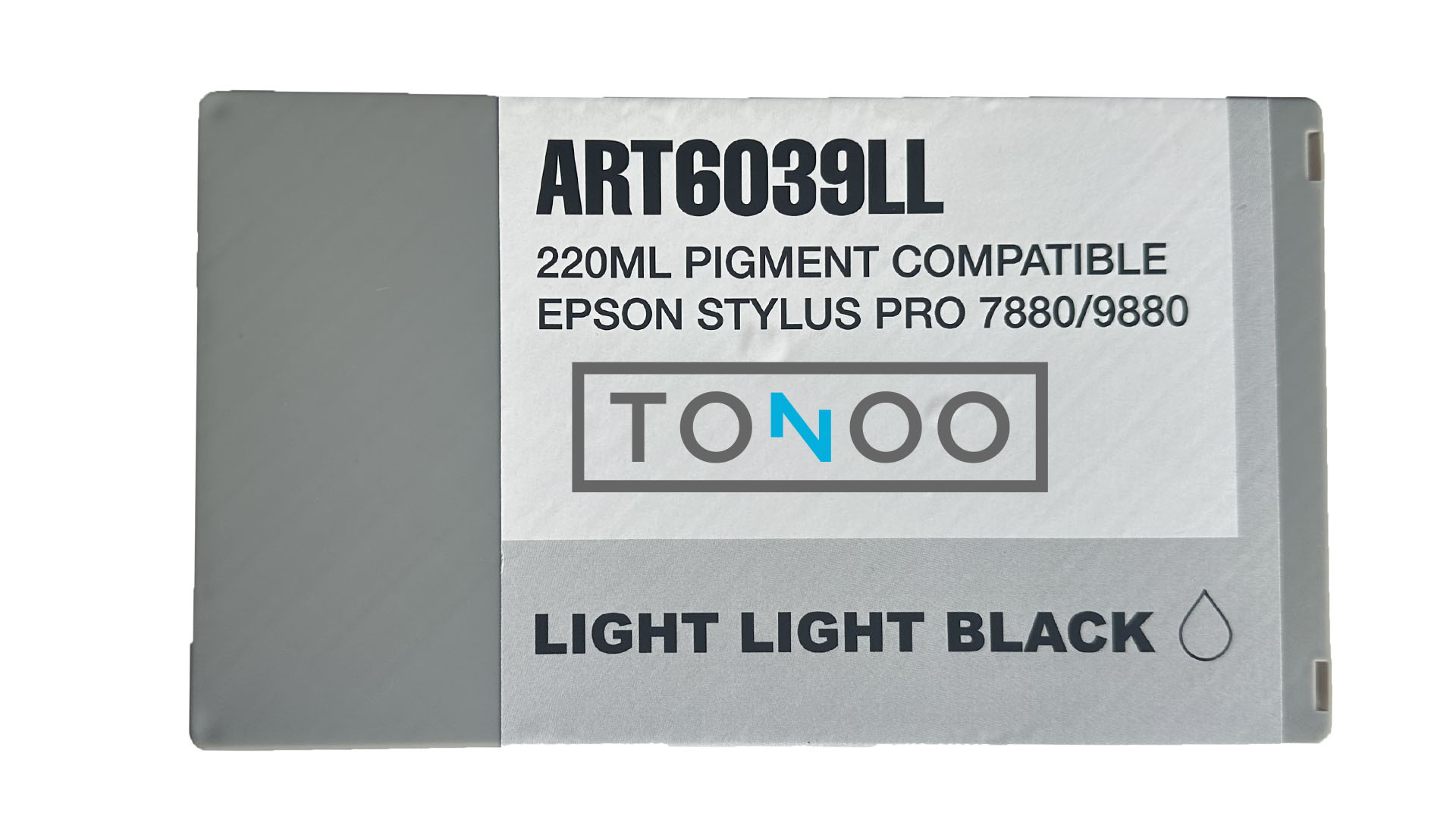 Tonoo® Tinte ersetzt Epson T6039 | C13T603900 |  light light Schwarz