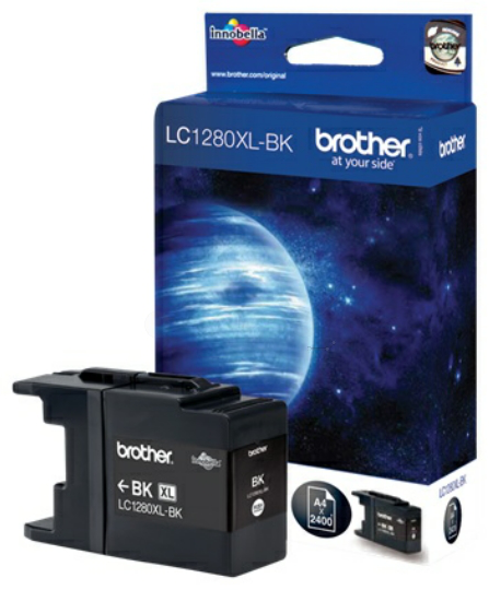 Original Brother LC1280XLBK Tinte Schwarz XL