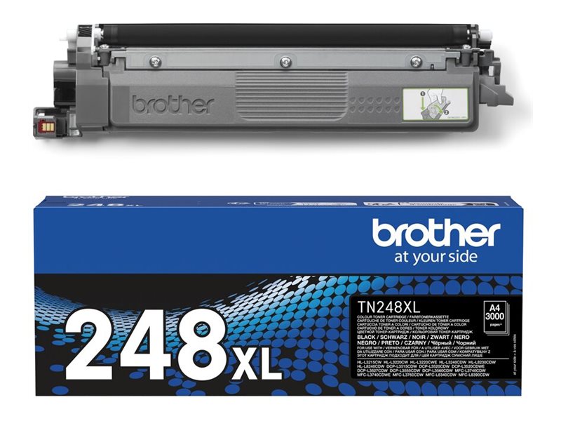Original Brother TN248XLBK Toner Schwarz XL