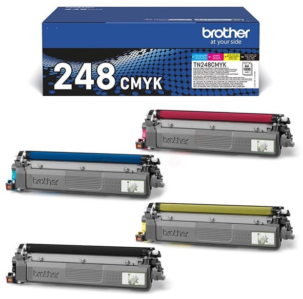 Original Brother TN248VAL Toner | Multipack - 4er-Pack