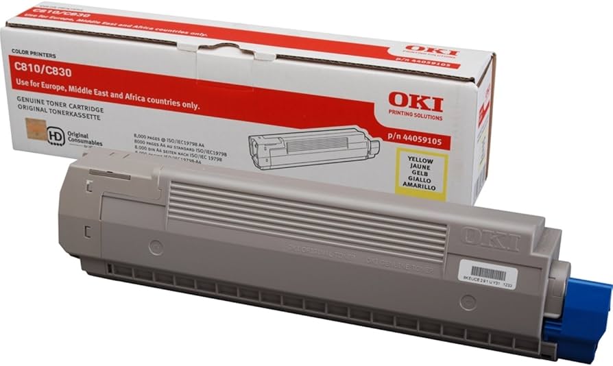Original OKI 44059105 Toner Gelb