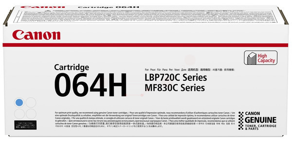 Original Canon 064H | 4936C001 Toner Cyan XL