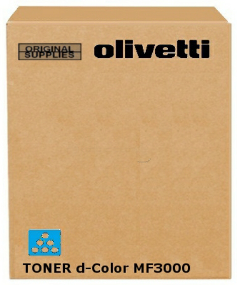 Original Olivetti B0892 Toner Cyan
