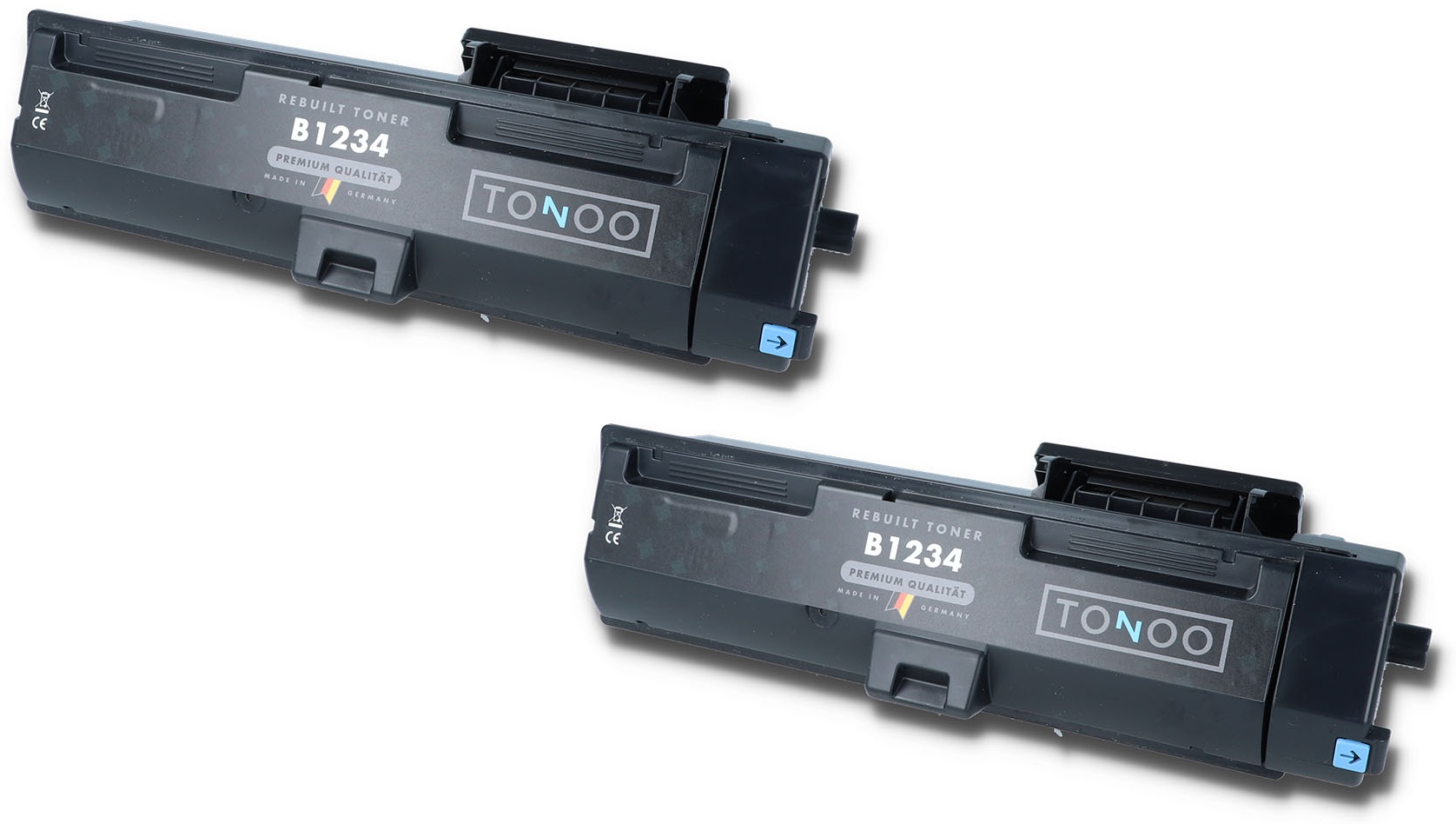 Tonoo® Toner ersetzt Olivetti B1234 Schwarz Doppelpack