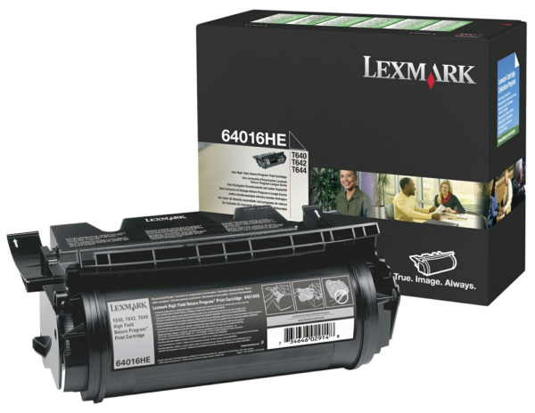 Original Lexmark 64016HE Toner Schwarz ( A-Ware )