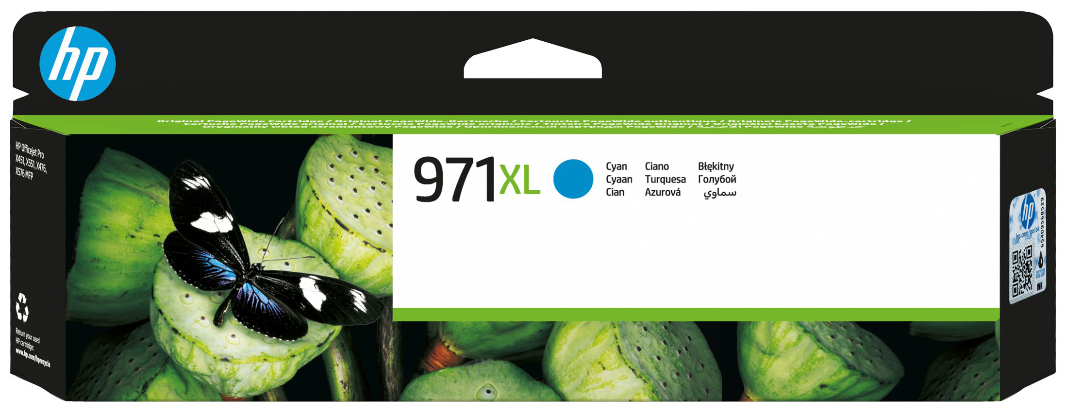 Original HP 971XL | CN626AE Tinte Cyan XL