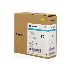 Original Canon PFI306PC | 6661B001 Tinte Photo Cyan