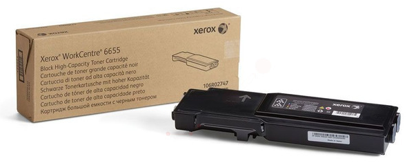 Original Xerox 106R02747 Toner Schwarz
