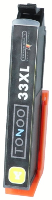 Tonoo® Tinte ersetzt Epson 33XL | C13T33644012 Gelb XL