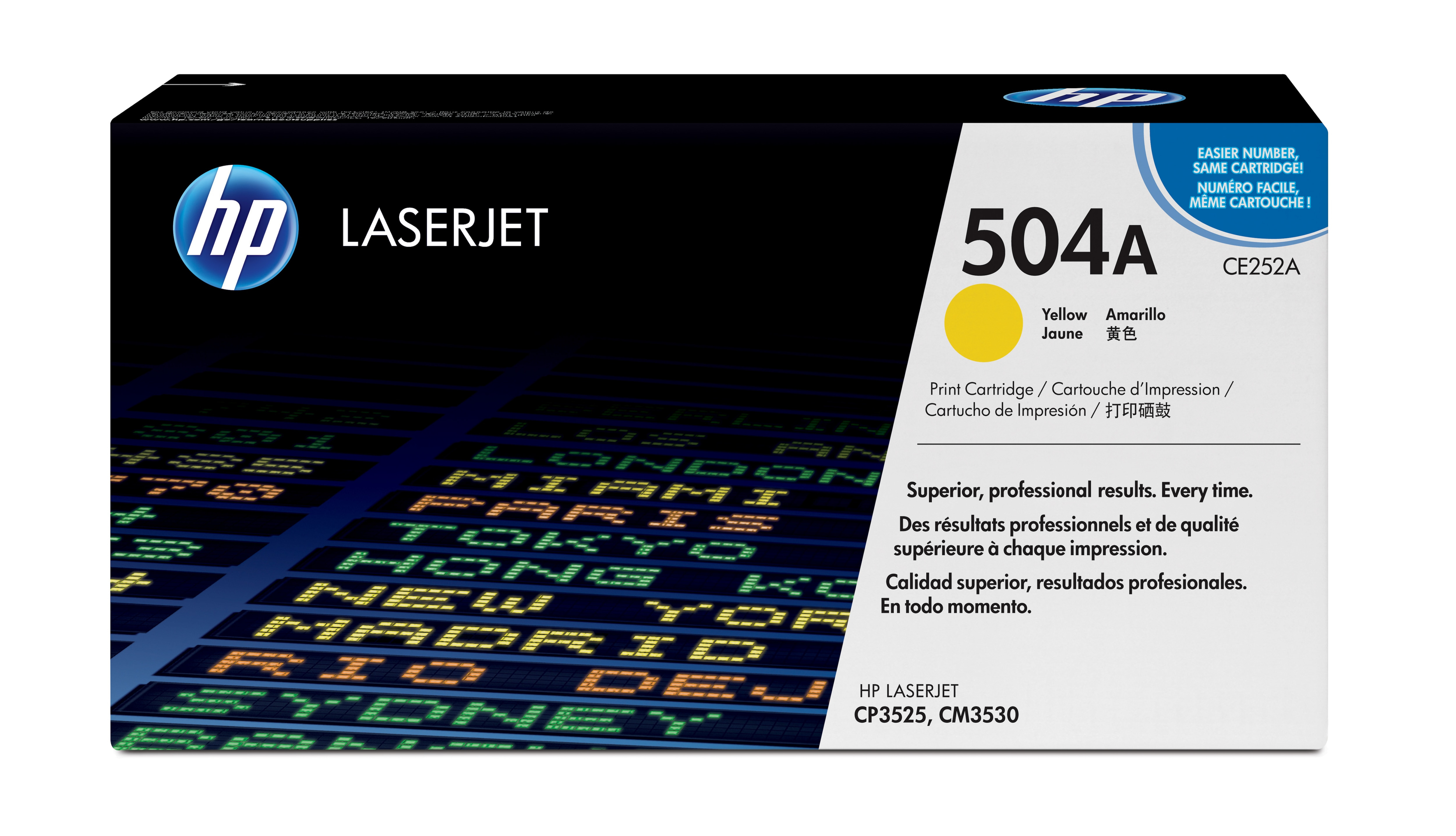Original HP CE252A | 504A Toner Gelb