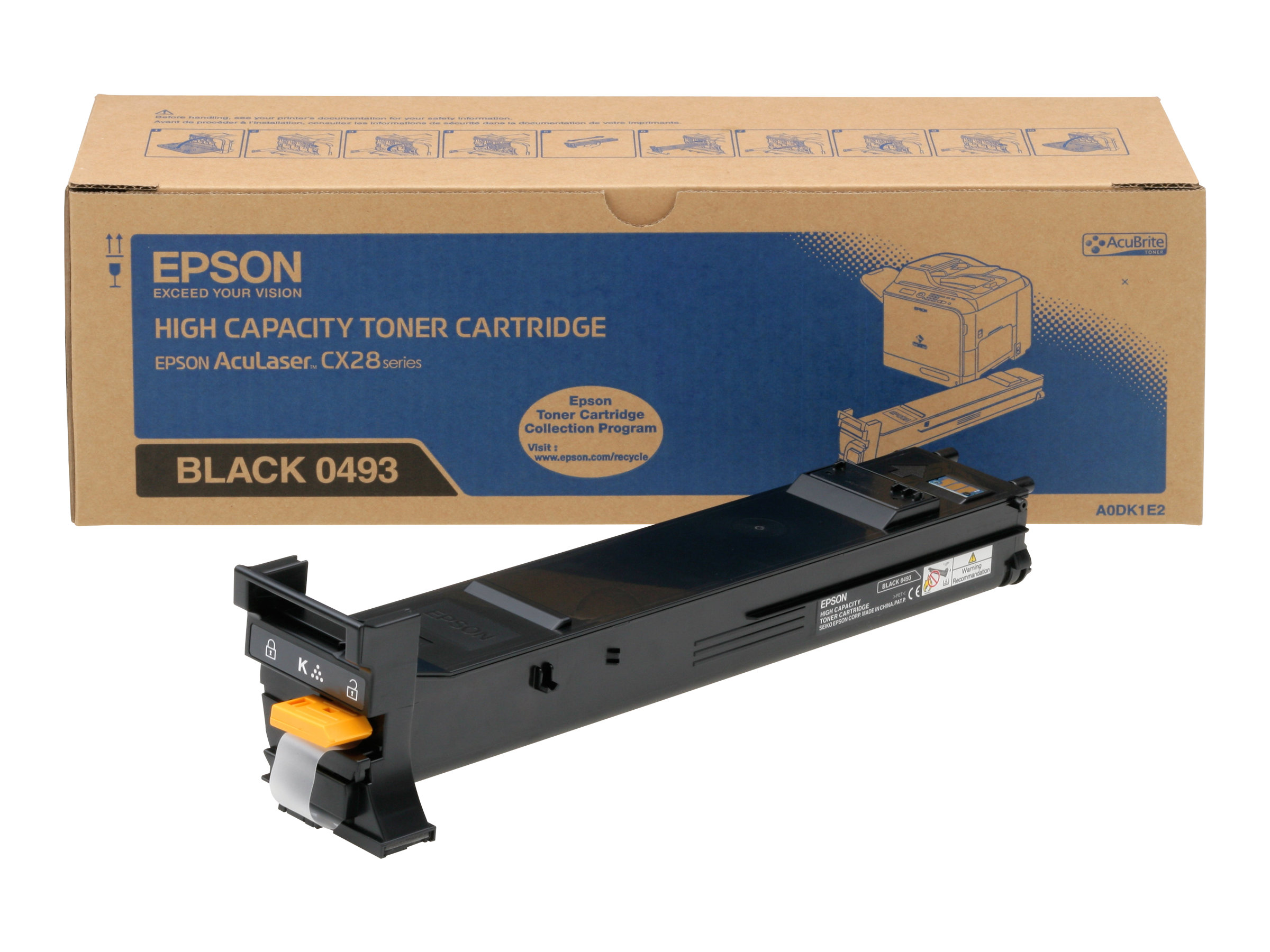 Original Epson 0493 | C13S050493 Toner Schwarz ( A-Ware )