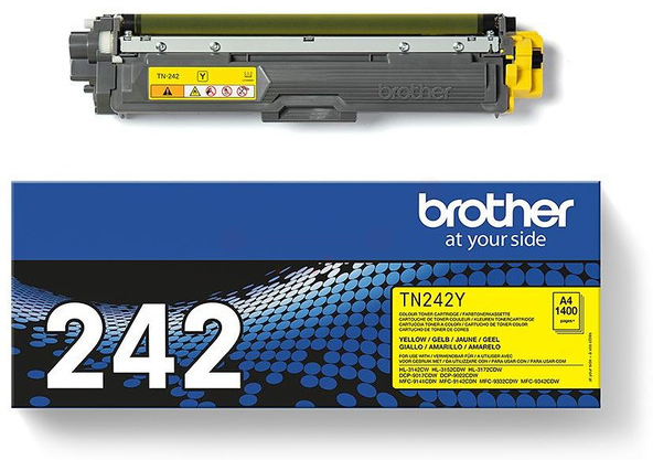 Original Brother TN242Y Toner Gelb