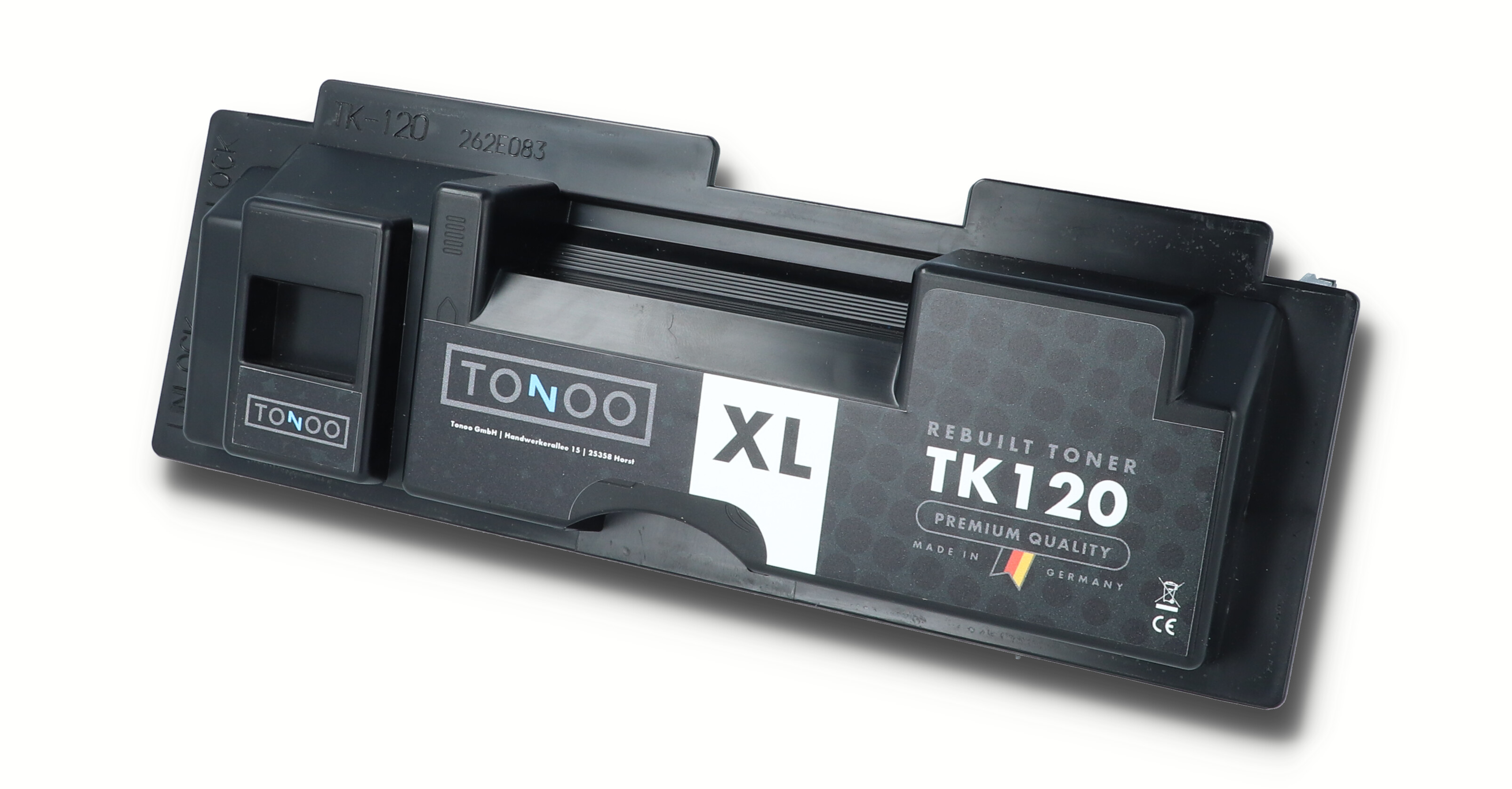 Tonoo® Toner ersetzt Kyocera TK120 Schwarz XL