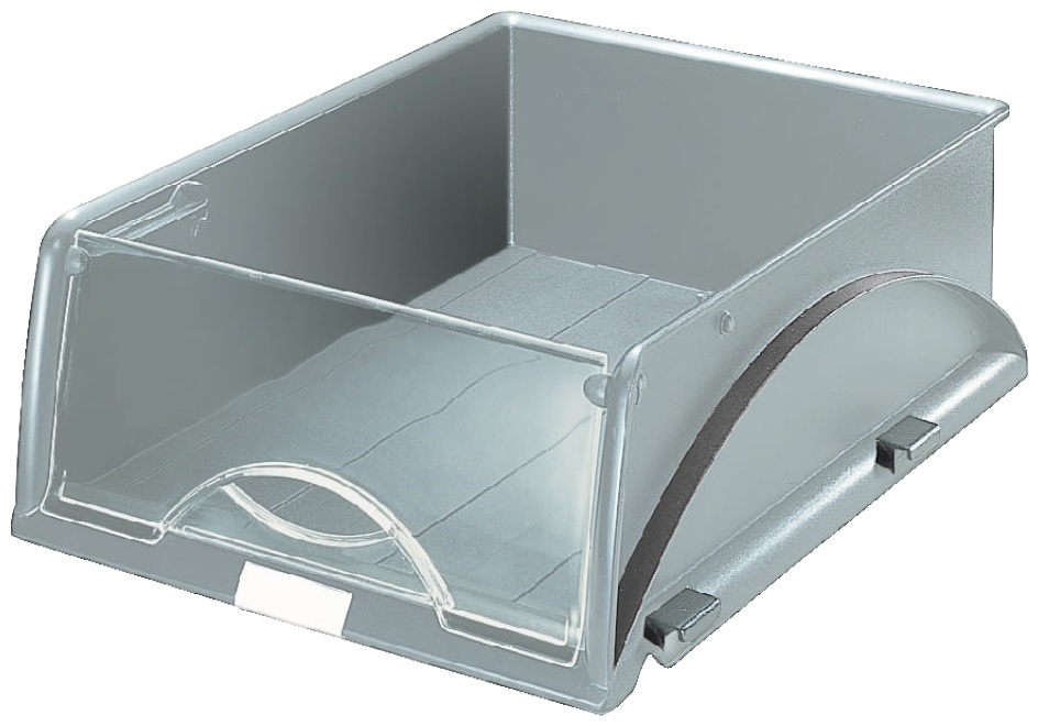 Leitz Briefablage | DIN A4 | Grau | Polystyrol