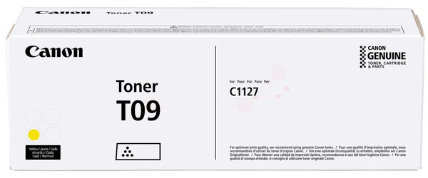Original Canon T09 | 3017C006 Toner Gelb