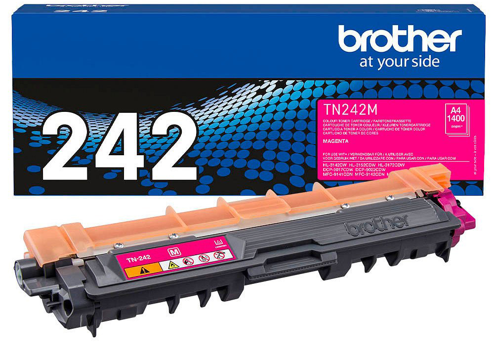Original Brother TN242M Toner Magenta